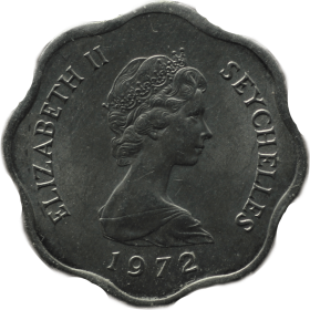 5 centow 1972 seszele b